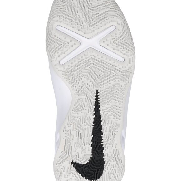 NWT Nike unisex Team Hustle D 10 Basketball Sneaker,Black/Gold/White-Size 5.5 - Picture 3 of 3